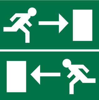 Noodverlichting pictogram (van Lien)